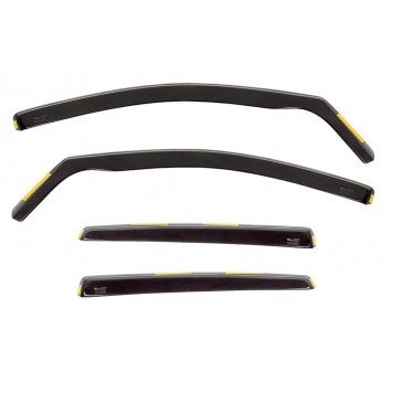 Дефлекторы окон Volkswagen Polo 5 2009-2017 5D 