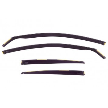 Дефлектори вікон Audi A6 (C6) 2004-2011 4D Sedan