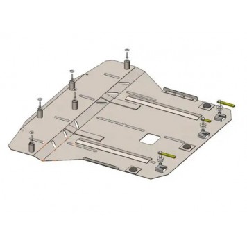 Защита двигателя Kia Stonic 2017-