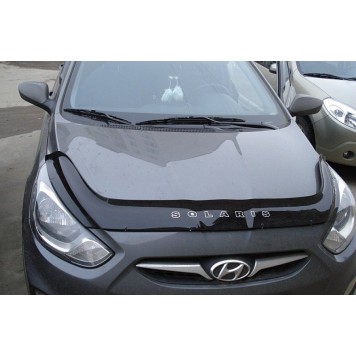 Дефлектор капота Hyundai Accent/Solaris 2010-2014
