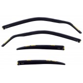 Дефлектор вікна для Mercedes W-210 1995-2002 4D Sedan Дефлектор вікна для Mercedes W-210 1995-2002 4D Sedan