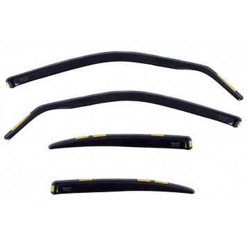 Дефлектори вікон Mercedes W-210 1995-2002 4D Sedan