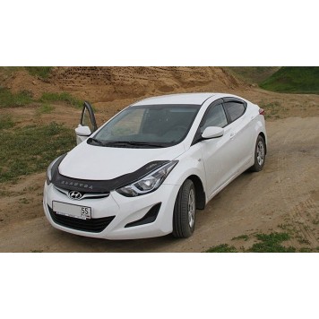 Дефлектор капота Hyundai Elantra 2011- 