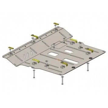 Защита двигателя Chevrolet Cruze II J400 2016-