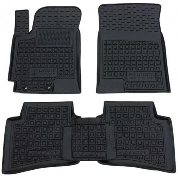 Автомобільні килимки в салон для Hyundai Accent (2017>)