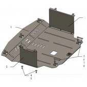 Захист двигуна Kia Rio IV 2011-2016