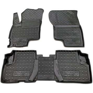 Автомобільні килимки в салон для Mitsubishi Outlander Phev (2017>) (hybrid)