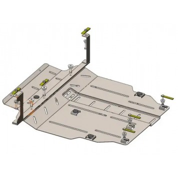 Захист двигуна Mitsubishi Outlander XL 2005-2012 2