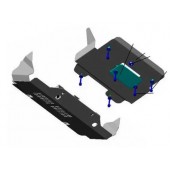 Захист двигуна Toyota Land Cruiser Prado 120 2002-2009 1 Захист двигуна Toyota Land Cruiser Prado 120 2002-2009 1