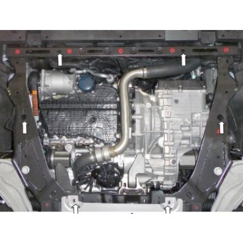 Захист двигуна Ford Edge 2016-2019--3