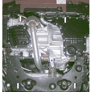 Захист двигуна Nissan Micra 2002-2010 2-2