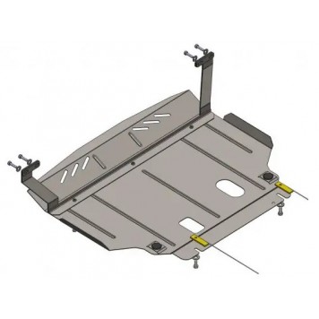 Защита двигателя Ford Fiesta VII EcoBoost 2012-2017 1