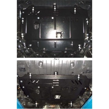 Защита двигателя Kia Cerato III 2013--1