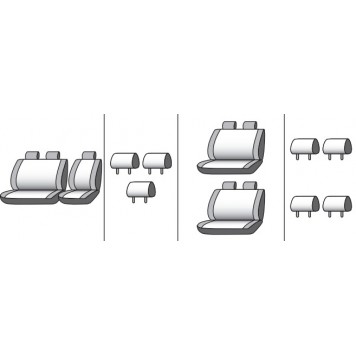 Чохли на сидіння Газель 2012-9