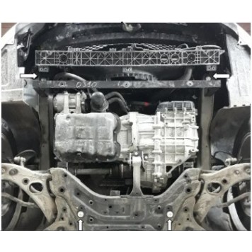 Защита двигателя Kia Optima 2010-2015-2