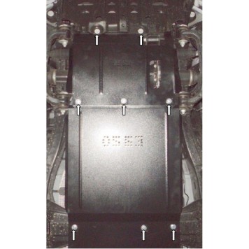 Захист двигуна Ford Ranger 2011-2018 2-1