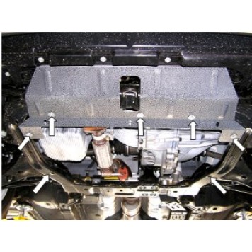 Защита двигателя Kia Ceed 2007-2012-2