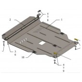 Захист двигуна Kia Rio III 2011-