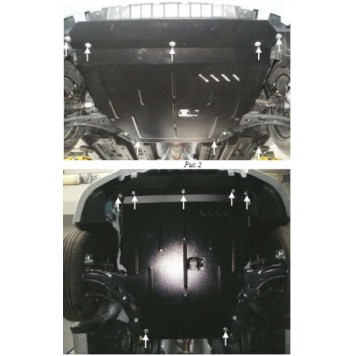 Захист двигуна Kia Rio III 2011--1