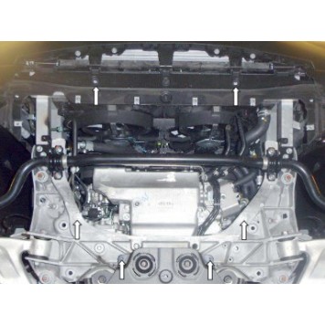 Защита двигателя Infiniti FX 30D/FX 37 2009--2