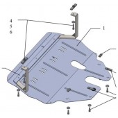 Захист двигуна Seat Cordoba 2007-2009 Захист двигуна Seat Cordoba 2007-2009