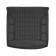 Резиновый коврик в багажник Skoda Kodiaq 5per  2016