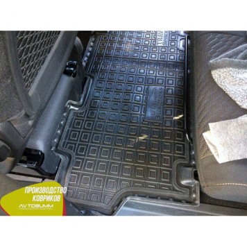 Автомобільні килимки в салон для Peugeot Traveller (2-й ряд) Business L2/Active L2 (2017>)-2