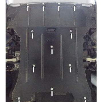 Защита двигателя BMW X3 F25 xDrive 2010-2017 1-1