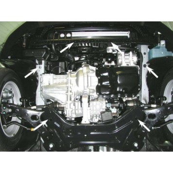 Захист двигуна Kia Sportage III 2010-2015 1-2