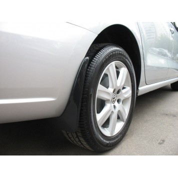 Бризковики для Nissan Almera classic 2006-2012 (задній к-т 2 шт)-1