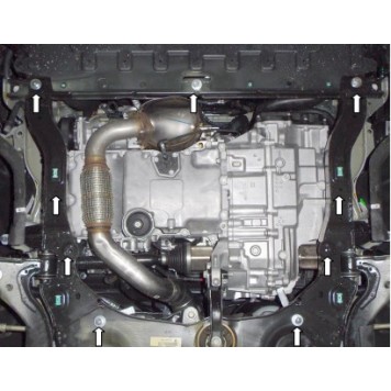 Захист двигуна Opel Astra K 2015--2