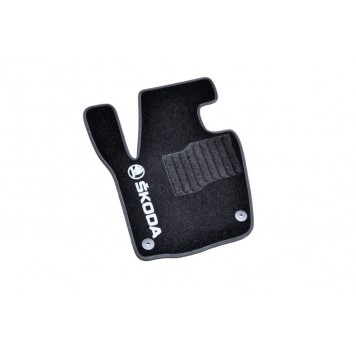 Текстильні килимки в салон для Skoda Rapid (2012)-3