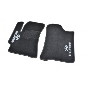 Текстильні килимки в салон для Hyundai Accent (2006-2010) (Verna)-2