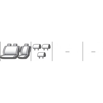 Чохли на сидіння Volkswagen T4 1990-2003-9