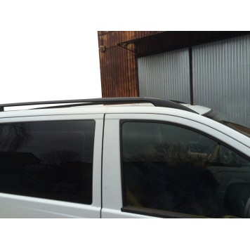 Рейлінги для Mercedes Viano 2004-2015 CAN (оригінальный дизайн) Коротка база (Short/Compact)