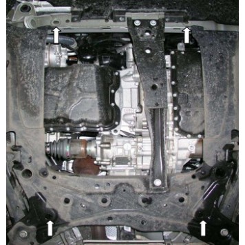 Захист двигуна Jeep Compass 2011-2017-2