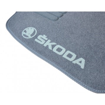 Текстильні килимки в салон для Skoda Super B (2001-2008)-5
