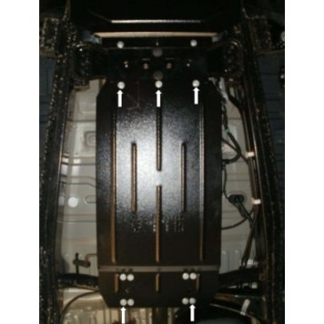 Захист двигуна Mitsubishi L200 2006-2014 5-1