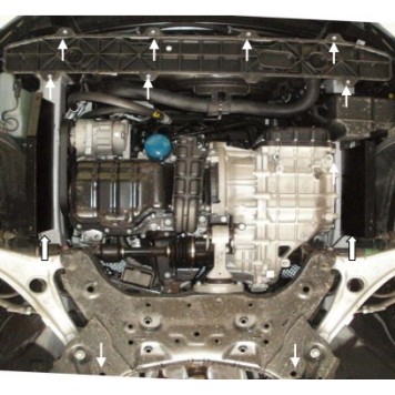 Захист двигуна Hyundai I-40 2011- 2-2