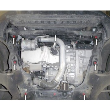 Захист двигуна Volvo V60 2010--2