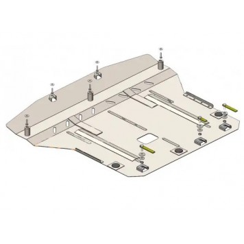 Захист двигуна Kia Rio ІV 2017-