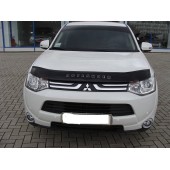 Дефлектор капота для Mitsubishi Outlander 2012- Дефлектор капота для Mitsubishi Outlander 2012-