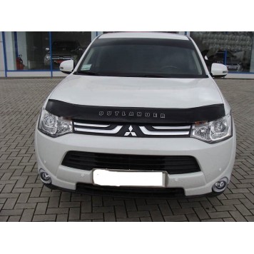 Дефлектор капота Mitsubishi Outlander 2012-