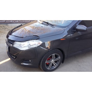 Дефлектор капота ZAZ Forza/Chery Bonus 2009-