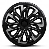 Ковпаки на колеса Argo Estoril Silver Black R16 Ковпаки на колеса Argo Estoril Silver Black R16
