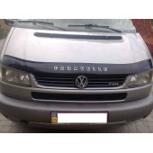 Дефлектор капота для Volkswagen T4 1998-2003 /Caravelle/Multivan//косі фари