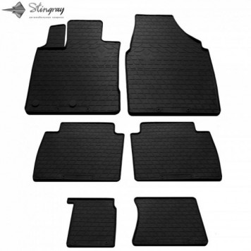 Килимки в салон для Nissan Qashqai+2 2008-2014 (6 шт)