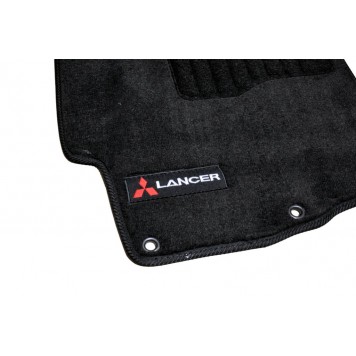 Текстильні килимки в салон для Mitsubishi Lancer (2007) Premium-6