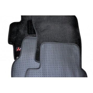 Текстильні килимки в салон для Mitsubishi Lancer (2007) Premium-7