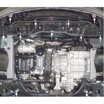 Захист двигуна Hyundai I-30 2016-2017-2